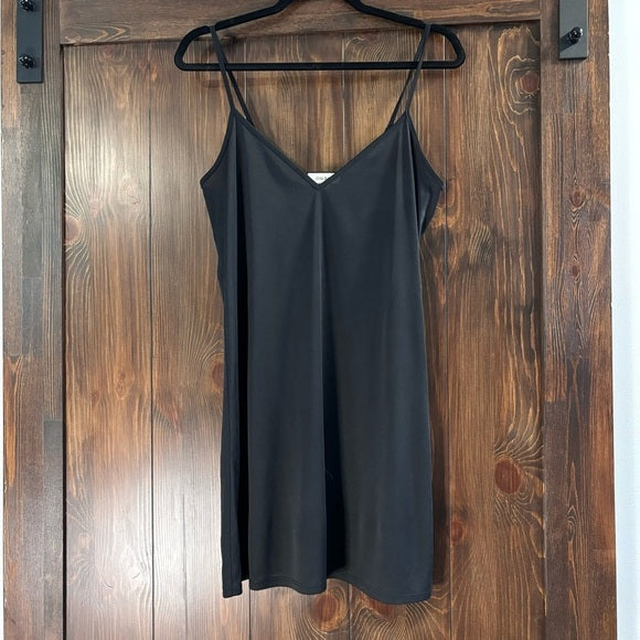 ON 34TH Women's Black Basic Stretchy Extra Long Camisole XS NWOT