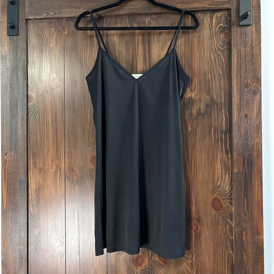 ON 34TH Women's Black Basic Stretchy Extra Long Camisole XS NWOT