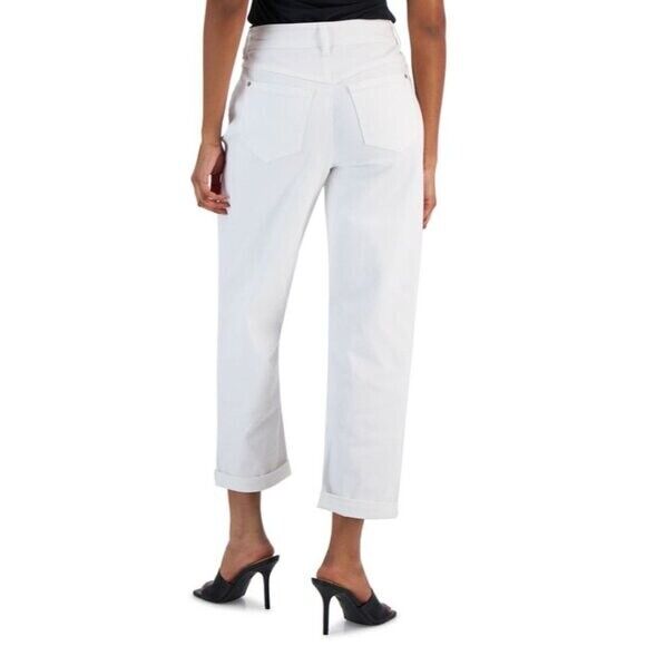 I.N.C. International Concepts Size 2 / 26 Mid Rise Ripped Boyfriend Jeans NWOT