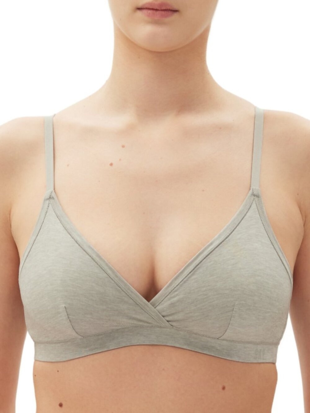 GAP GapBody Women's Gray Breathe Full Coverage Bralette NWT