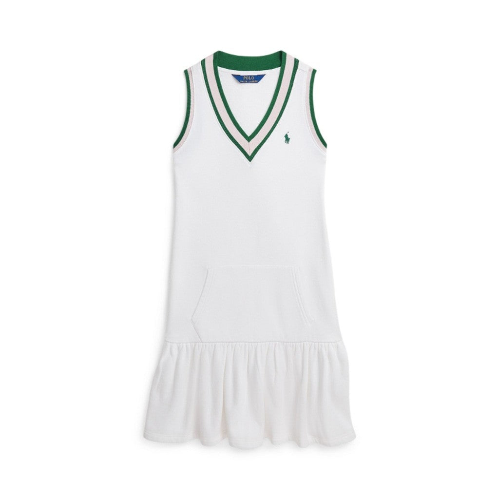 Polo Ralph Lauren Girls Large (12-14) Cotton Terry Cricket / Tennis Dress NWT