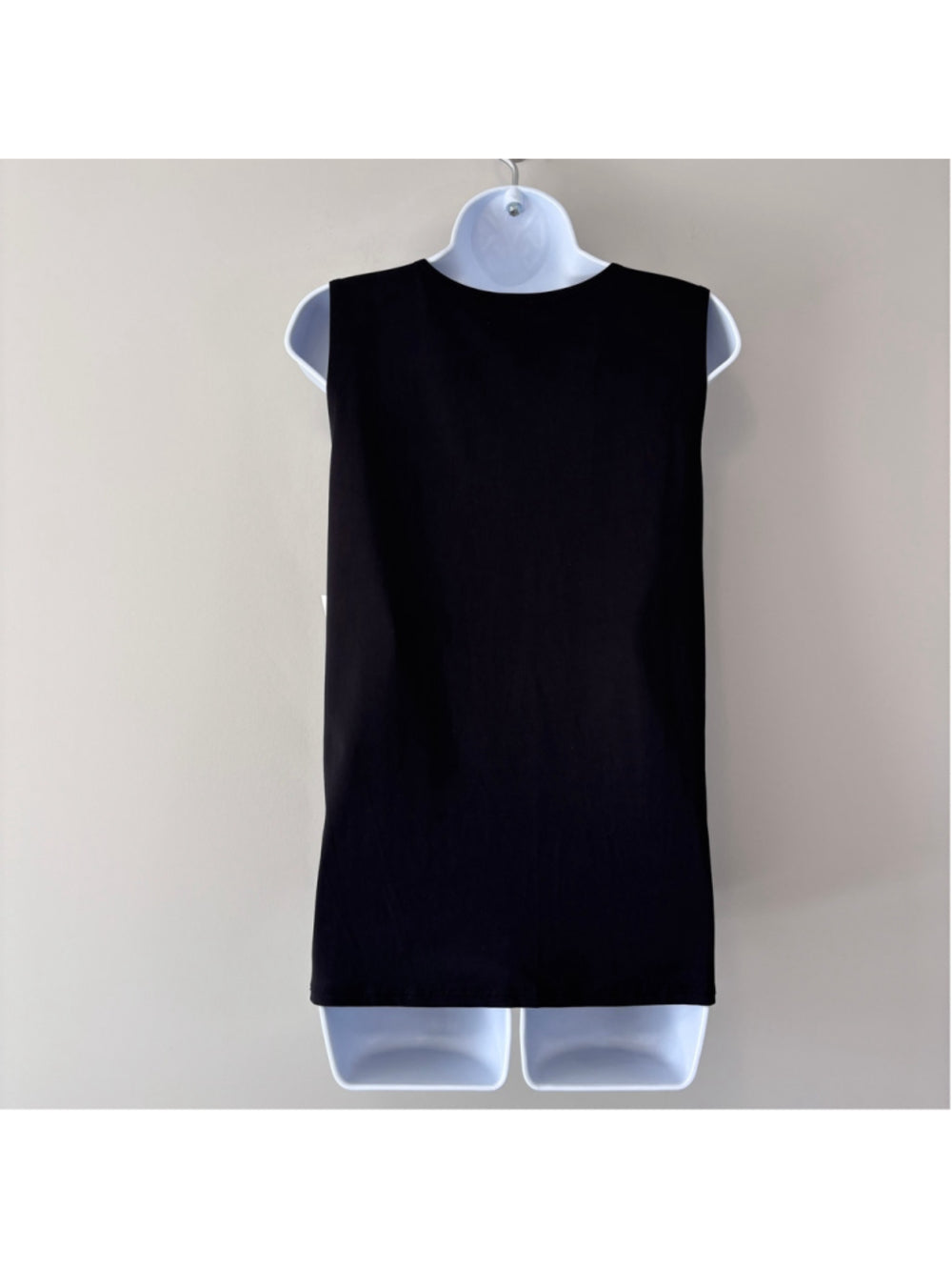 Alfani Women's Large Black Sleeveless Scoop-Neck Layering Tank Top NWT