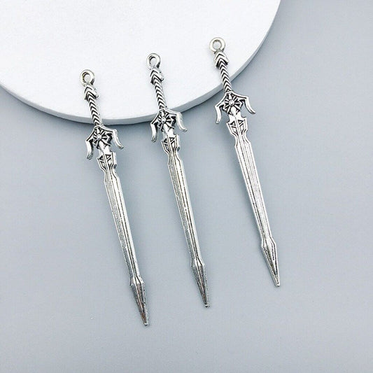 Celestial Knight’s Claymore Alloy Pendant Charm Jewelry, Crafts & Cosplay NWT
