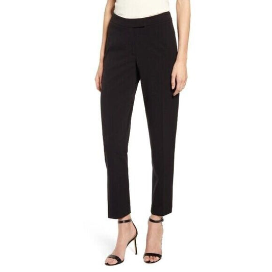 Anne Klein Black Clean Front Women's Dress Pants NWT