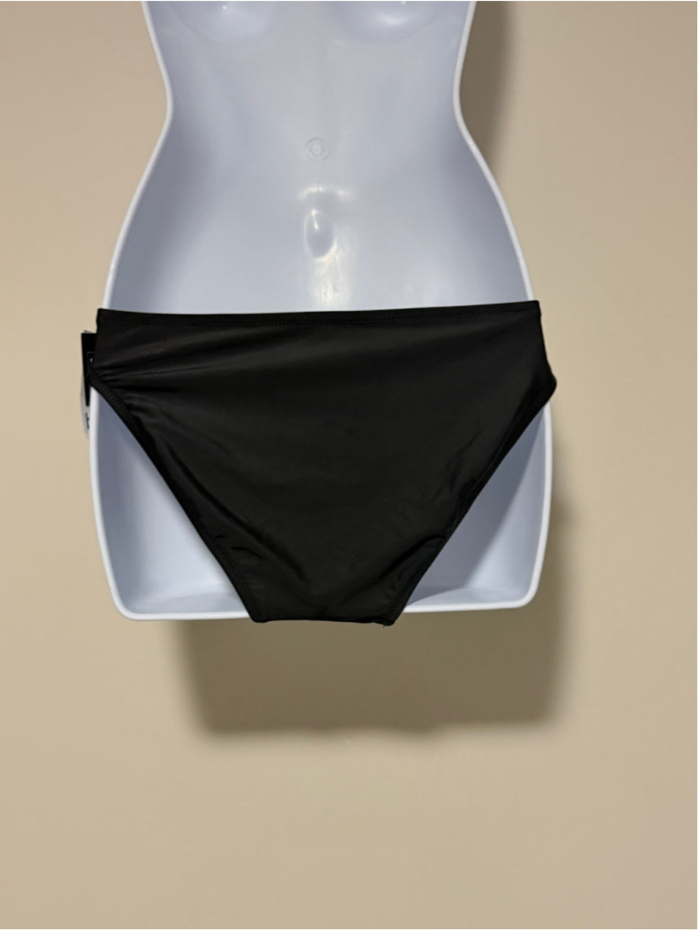Bar III Women's Small Black Low-Rise Hipster Bikini Bottoms NWT