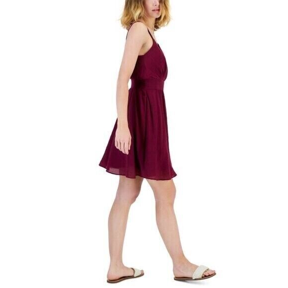 I.N.C. International Concepts Women's Sleeveless Surplice Strappy Dress NWT