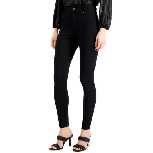 I.N.C. International Concepts 0 Petite High Waisted Curve Black Pants NWT.