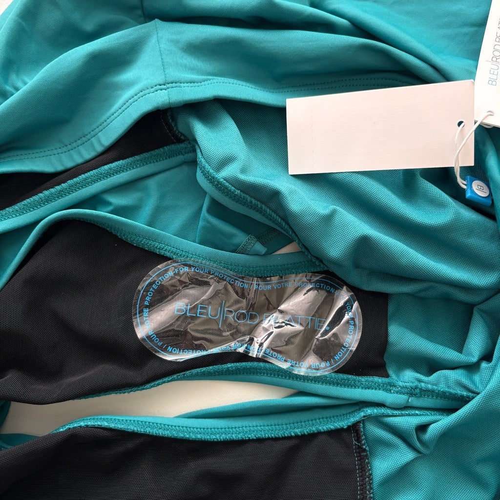 Bleu by Rod Beattie Women's Plus Size Aqua Green / Blue Swim Skirt NWT