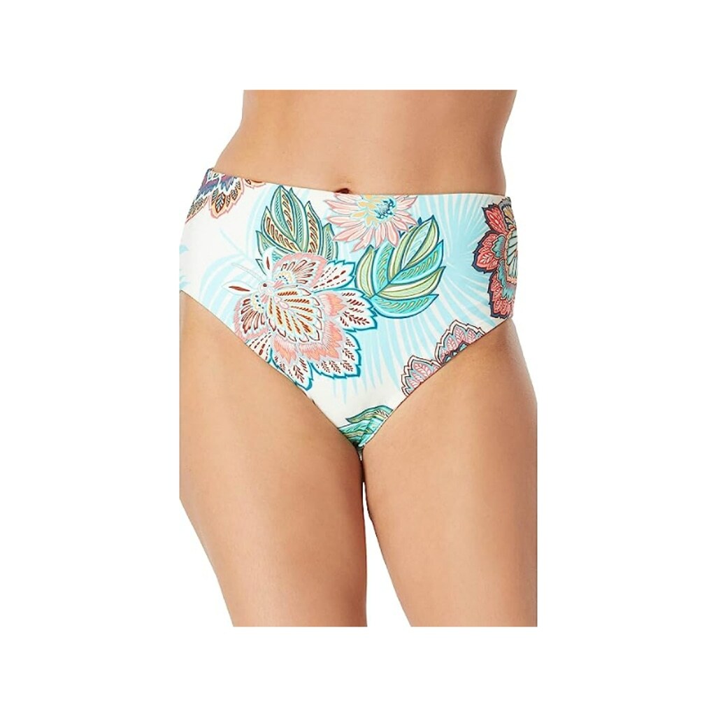 Coco Reef Women's Multicolor High-Waist Reversible Bikini Bottoms NWT