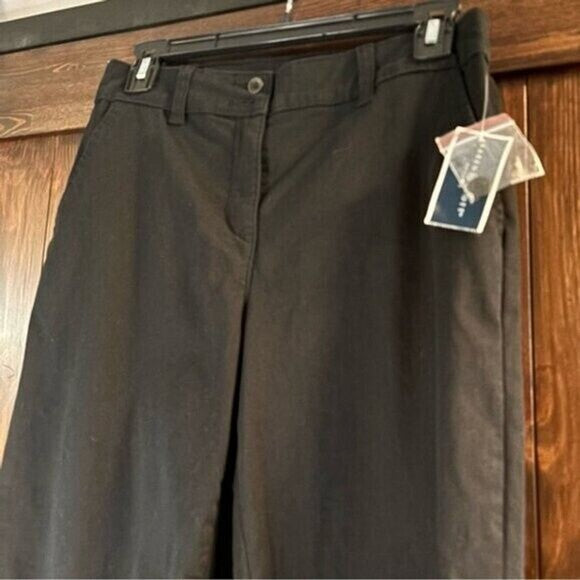 Karen Scott Women's Black Comfort Waist Capri Pants NWT