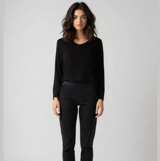 Simply Styled Women's Medium Long Sleeve Pajama Top NWT