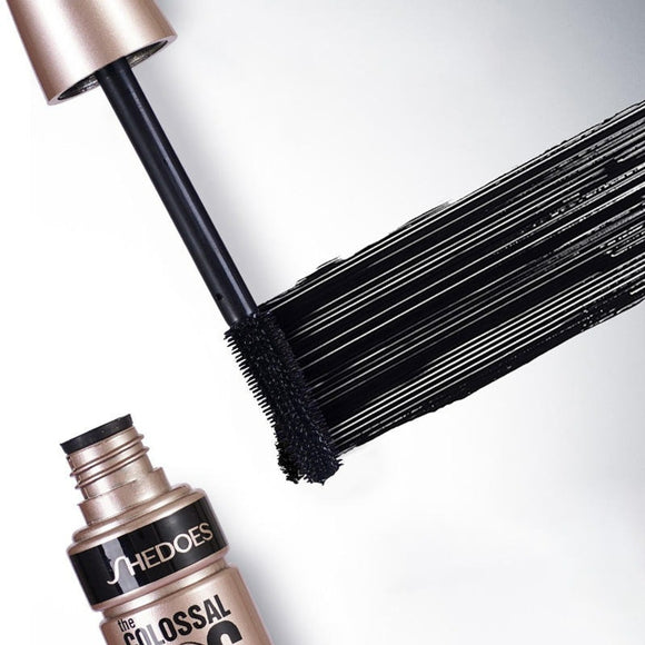 SHEDOES Waterproof Mascara — Volumizing, Quick-Dry, Non-Smudge Eye Black New