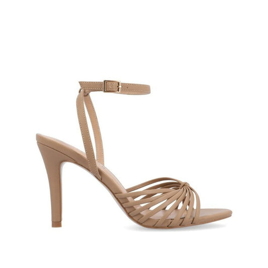 Journee Collection Women's 9.5 Beige Vanita Stiletto Heeled Dress Shoes NIB