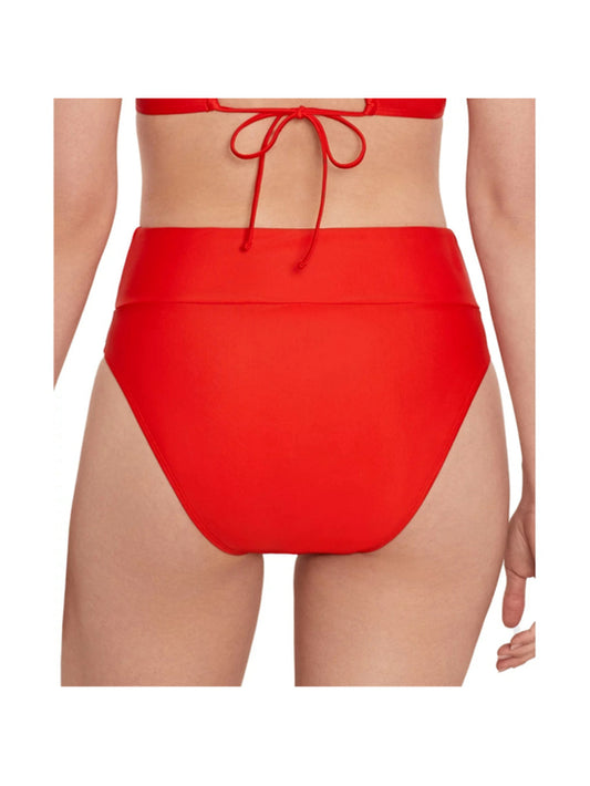 Salt + Cove Size Extra Large Red/Orange Red High-Waist Swim Bottoms NWT