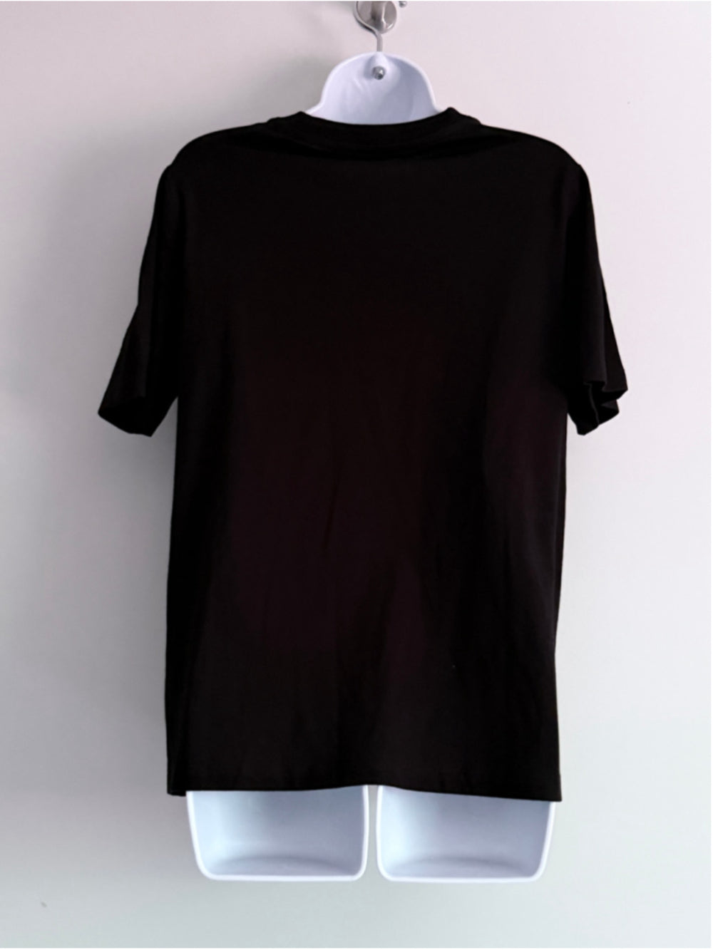 Reebok Women's Medium Black Logo-Print Crewneck Athletic T-Shirt NWT