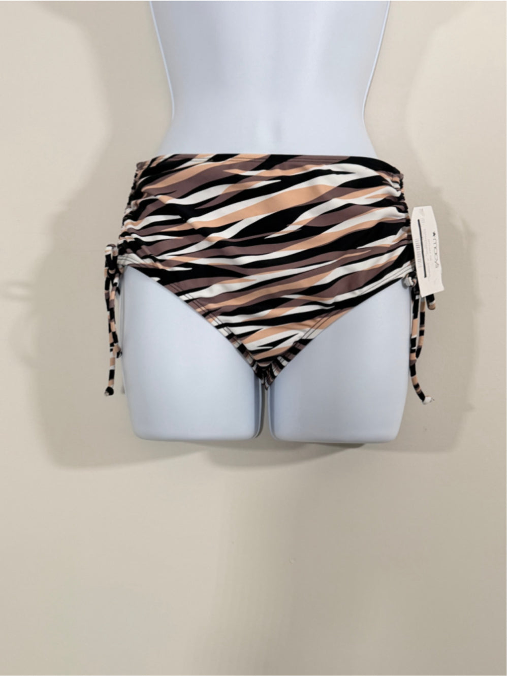 Salt + Cove Multicolor Striped Side-Tie Bikini Bottoms NWT