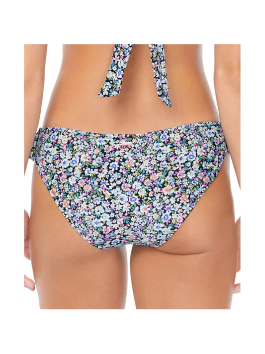 Raisins Size Small Multicolor Floral-Print Ruffled Bikini Bottoms NWT