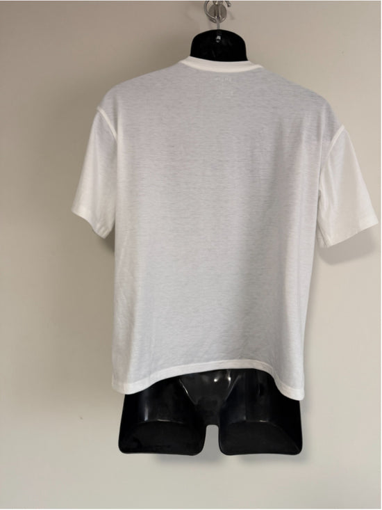 SHEIN White Men's Size Small White Graphic Tee Don't Talk To Me T-Shirt NWT