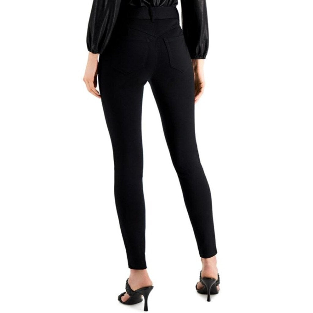 I.N.C. International Concepts 0 Petite High Waisted Curve Black Pants NWT.