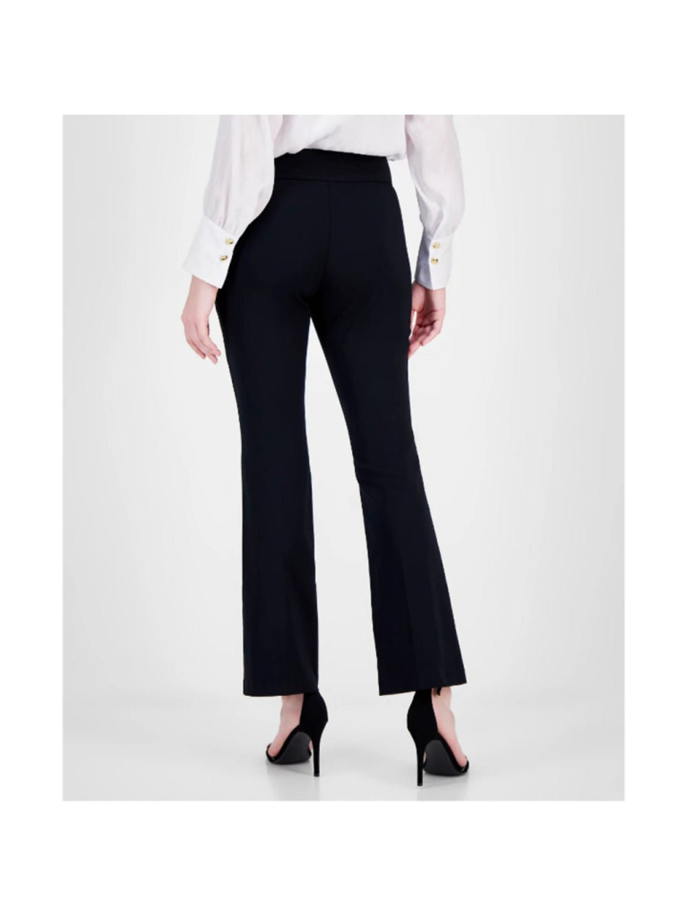 INC International Concepts Women's 8 Black Mid-Rise Bootcut Dress Pants NWT