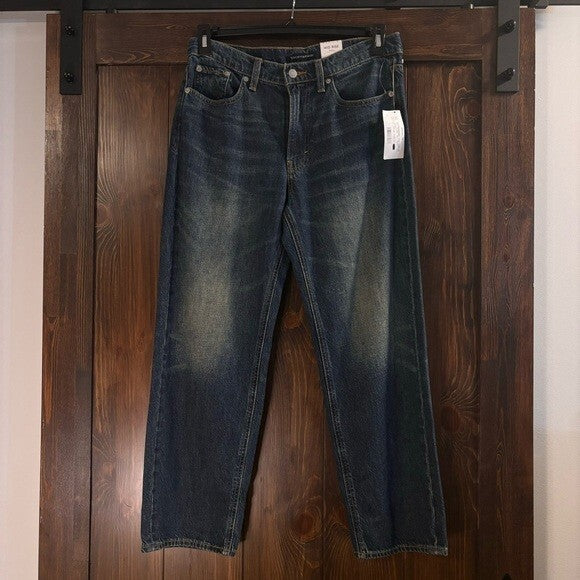 Lucky Brand Women's Size 8 Mid Rise Cuffed Mom Jeans NWT