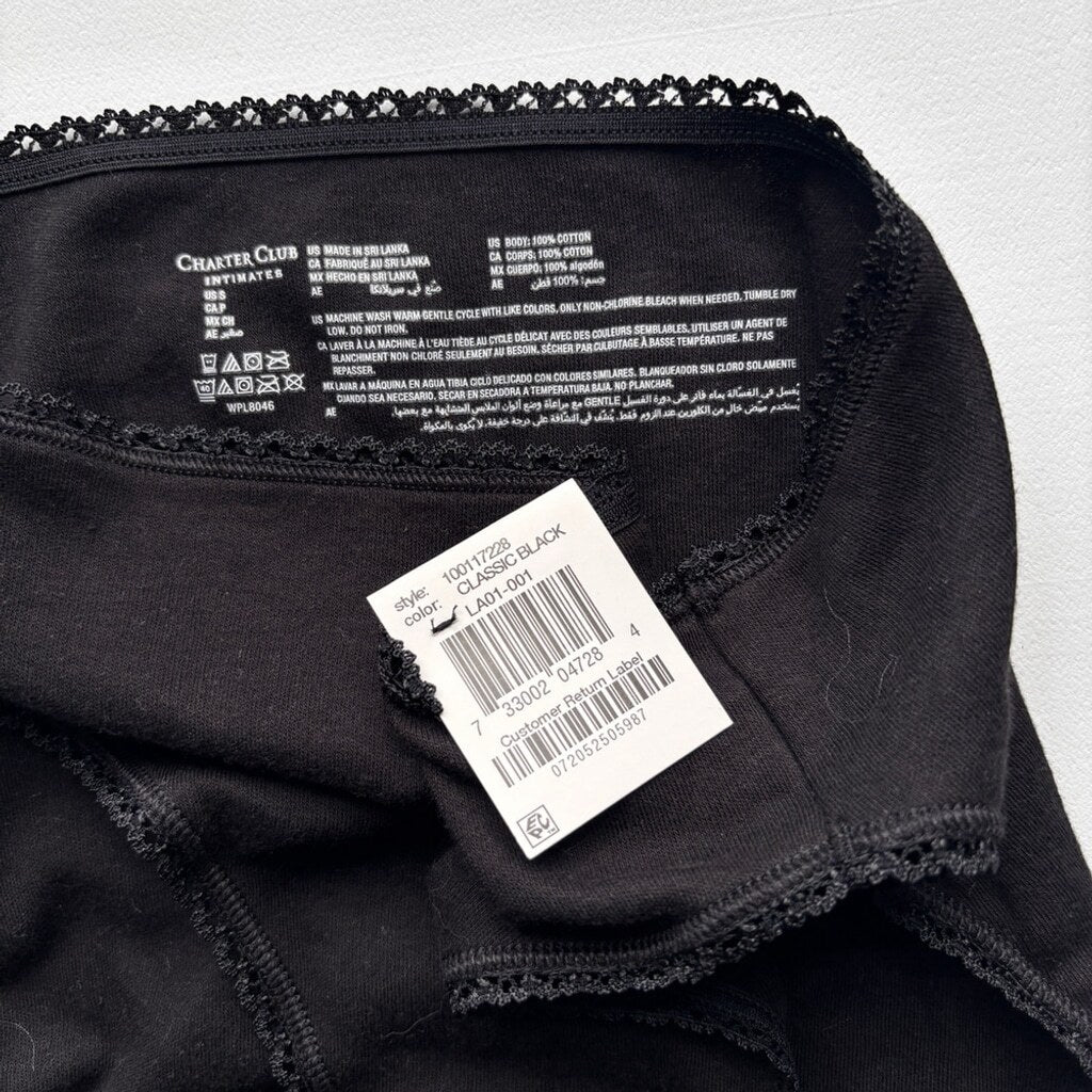 Charter Club Women's Size S 100% Cotton 3 Pack of Brief Underwear Mix NWT L4