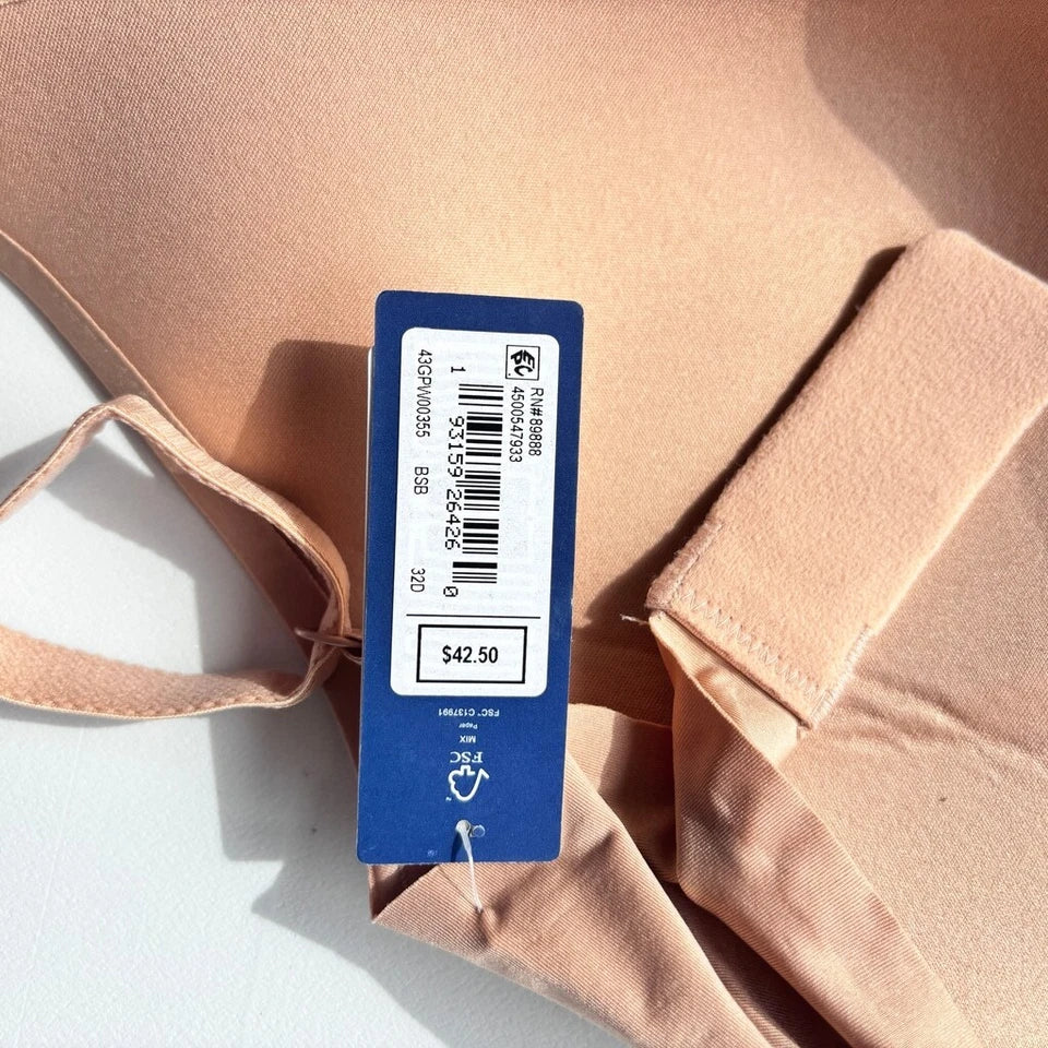 GAP GapBody Women's Beige Everyday Essentials Wireless Bra NWT