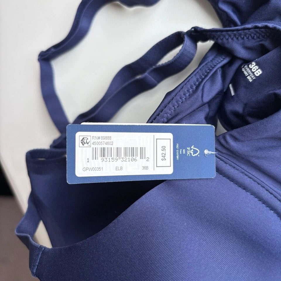 GAP GapBody Women's Navy Everyday Essentials T-Shirt Bra NWT