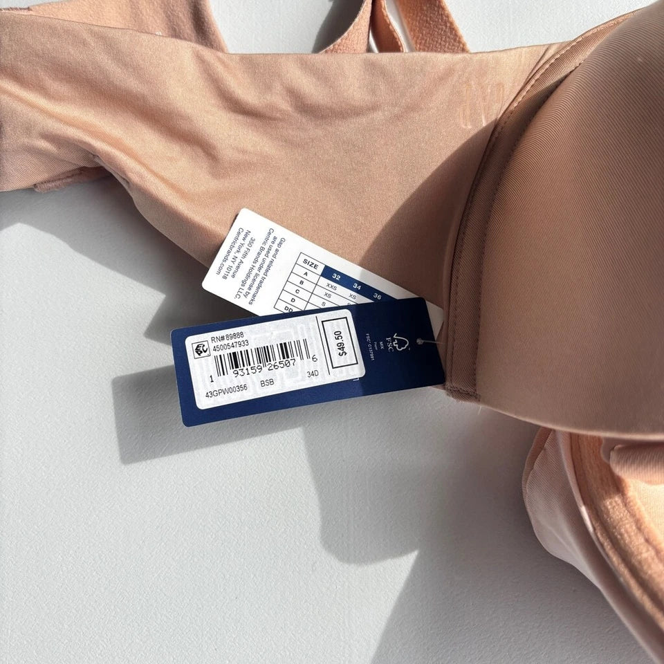 GAP GapBody Women's Light Beige Everyday Essentials Multi-Way Bra NWT